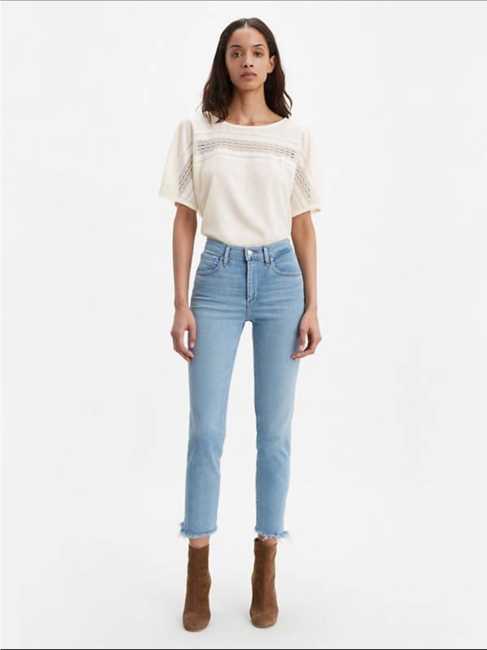 Levi's Women's Blue High Rise 724 Jeans